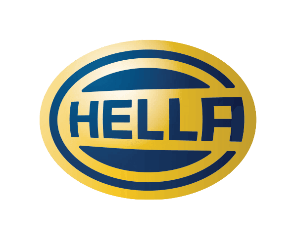 Логотип виробника автозапчастин HELLA
