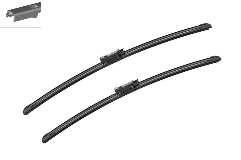 Щітка склоочисника безкаркасна BMW 5/6(A955S/3397118955/VAL574306/DF129/9XW358053741) — основне фото